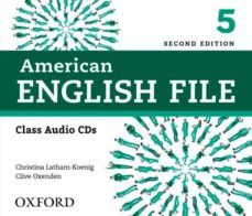 american english file 5 (2nd edition) class audio cds (4)-9780194775656