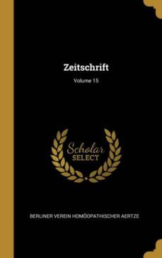 zeitschrift; volume 15-9780274269556
