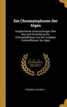 die chromatophoren der algen-9780274321056