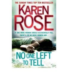 no one left to tell-karen rose-9780755373956