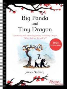 big panda and tiny dragon 12-month 2025 planner calendar-james norbury-9780789344656