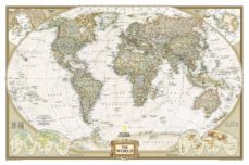 el mundo (622087e) pequeño, plastificado 117 x 76 1:36.384.000 (world executive)-9780792283256