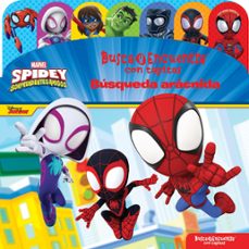 busqueda aracnida. busca y encuentra con tapitas spidey-9781503769656