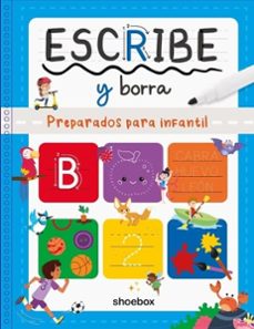 escribe y borra - preparados para infantil (pizarra + rotulador)-9781773886756
