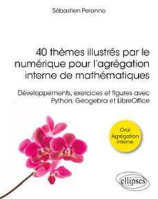 40 thèmes illustrés par le numérique pour l’agrégation interne de mathématiques (ebook)-9782340115156