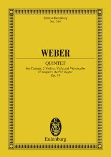 quintet bb major (ebook)-carl maria von weber-9783795773656