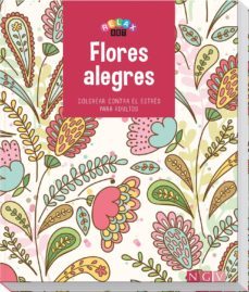 flores alegres (libros para colorear)-9783869416656