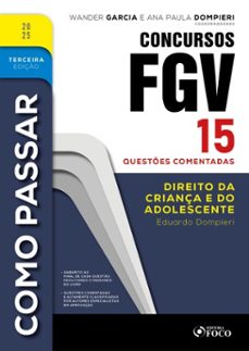 como passar em concursos fgv - 3ª ed - 2025 (ebook)-eduardo dompieri-9786561206556