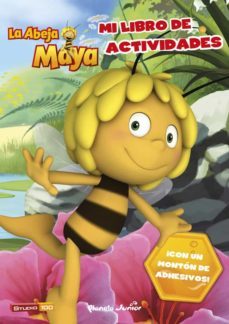 la abeja maya. libro de actividades  (con adhesivos)-9788408118756