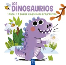 lee y juega con puzles magneticos. los dinosaurios-9788408302056