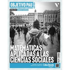 objetivo pau matematicas aplicadas a las ciencias sociales. comunitat valenciana.-9788410965256