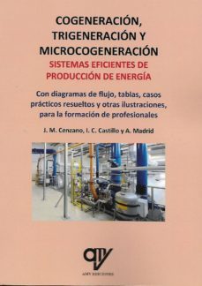 cogeneracion, trigeneracion y microcogeneracion. sistemas eficien tes de produccion de energia-antonio madrid vicente-9788412095456