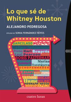 lo que se de whitney houston-alejandro pedregosa-9788412707656
