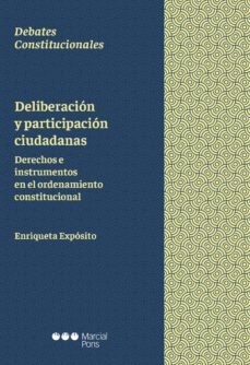 deliberacion y participacion ciudadanas (ebook)-enriqueta exposito gomez-9788413813356
