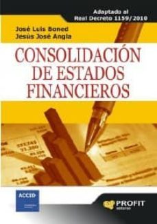 consolidacion de estados financieros (ebook)-9788415330356