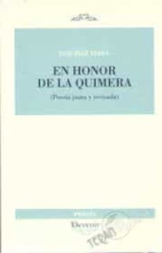 en honor de la quimera (poesia 270)-9788416459056