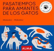 pasatiempos para amantes de los gatos-9788418008856