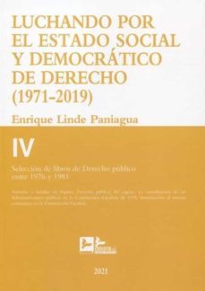 luchando por el estado social y democratico de derecho t.iv (1971-2019)-9788418493256