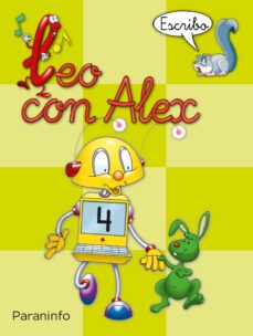leo con alex 4. escribo (pauta) (educacion infantil)-carmen calvo-9788424182656