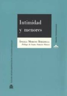 intimidad y menores-angela moreno bobadilla-9788425917356