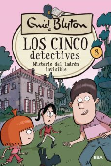 los cinco detectives 8 - misterio del ladrón invisible (ebook)-enid blyton-9788427219656