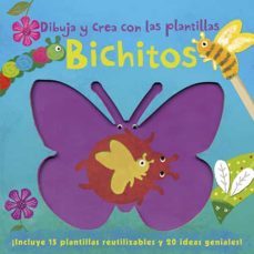 bichitos. dibuja y crea con plantillas-laura hambleton-9788428544856