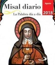 misal diario. la palabra dia a dia. agosto 2018-9788428555456