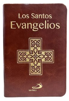 los santos evangelios  - minibolsillo - piel cruz dorada-evaristo martin nieto-9788428572156