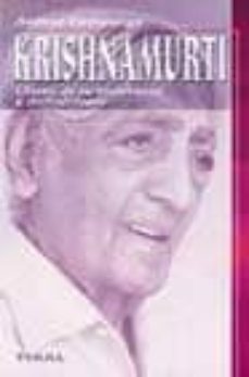 krishnamurti: claves de su enseñanza y metodologia-antoni companys-9788430530656