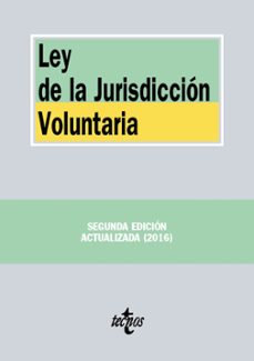 ley de la jurisdiccion voluntaria (2ª ed.)-9788430968756