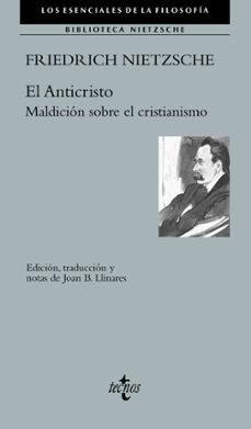 el anticristo. maldición sobre el cristianismo-friedrich nietzsche-9788430978656