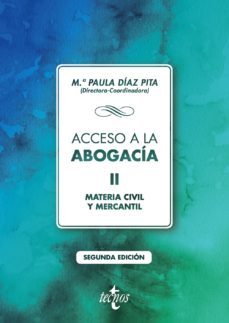 acceso a la abogacia: tomo ii: materia civil y mercantil (2ª ed.)-9788430979356