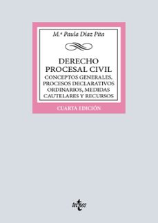 derecho procesal civil (4ª ed.)-maria paula diaz pita-9788430992256