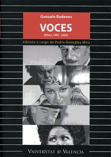 voces: ritmo 1987-2000-gonzalo badenes-9788437062556