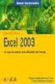 excel 2003 (manuales imprescindibles)-9788441516656