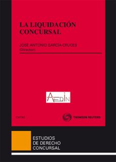 liquidacion concursal-jose antonio garcia cruces-9788447036356