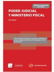 poder judicial y ministerio fiscal (20ª ed)-9788447042456