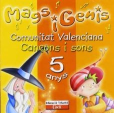 mags i genis 5 anys. cd cançons i sons. (comunitat valenciana): educacion infantil-9788447402656