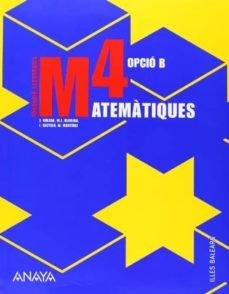 matematiques 4. opcio b.  illes balears catalan-9788466772556