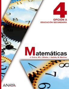 matematicas 4. opcion a. eso segundo ciclo 4º-9788467824056