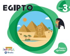quiero aprender infantil 5 años nivel 3 egipto-9788469613856