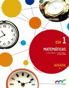 matemáticas 1 1º eso (colegios bilingües) andalucía-9788469816356