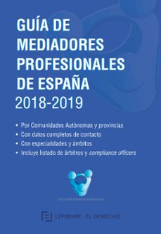 guia de mediadores profesionales de españa 2018-2019-9788473606356