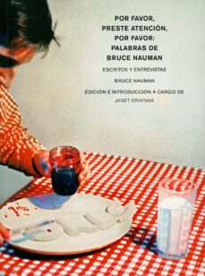 por favor, preste atencion, por favor: palabras de bruce nauman-bruce nauman-9788477744856
