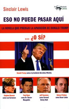 eso no puede pasar aqui-sinclair lewis-9788477747956
