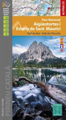 parc nacional aiguestortes i estany de sant maurici (1:25000)-9788480909556