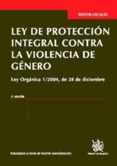 ley de proteccion integral contra la violencia de genero 3ª ed-9788490047156