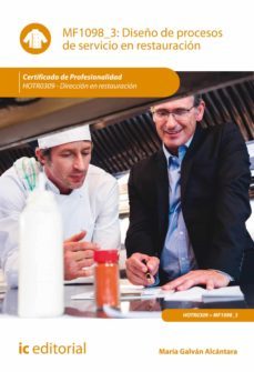 diseño de procesos de servicio en restauración. hotr0309-maria galvan alcantara-9788491983156