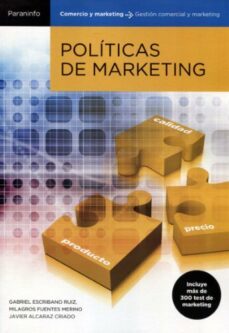 politicas de marketing-gabriel escribano ruiz-milagros fuentes merino-javier alcaraz criado-9788497324656