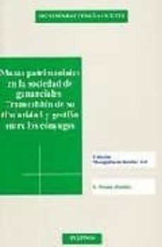 masas patrimoniales en la sociedad de gananciales. transmision de su titularidad y gestion entre los conyuges-9788497723756